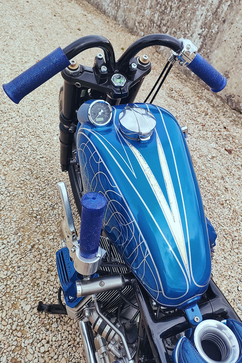 serbatoio Harley-Davidson Sportster con tachimetro MMB