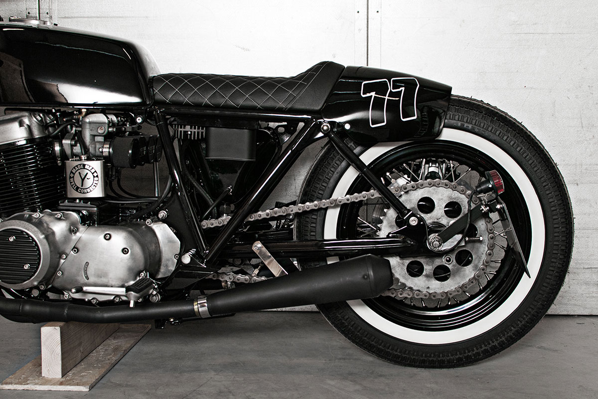 Honda CB 750 brat drag bike