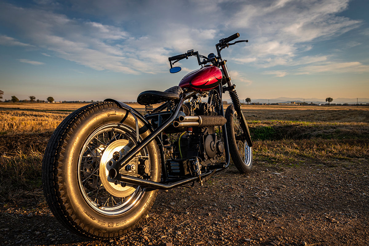 ruota posteriore Harley-Davidson Heritage chopper