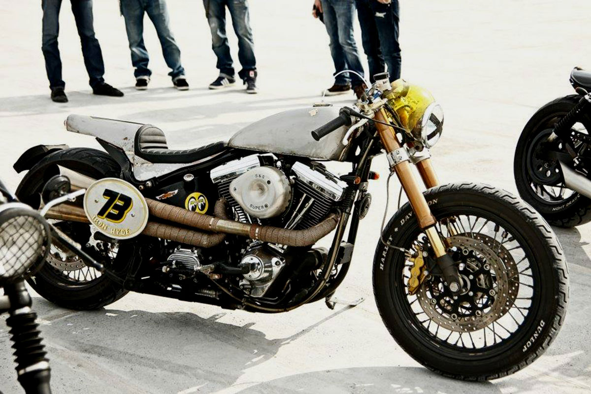 Harley-Davidson Heritage Softail café racer