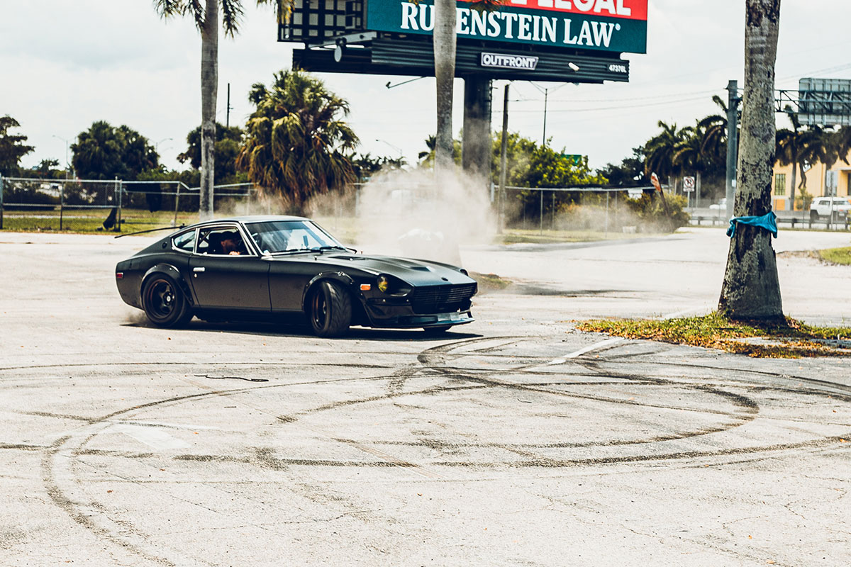 savage Datsun Z in Miami